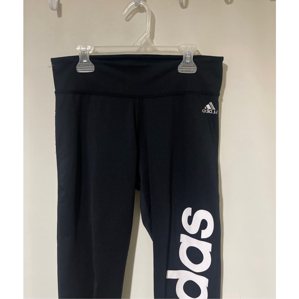 NWOT Adidas Black and White Leggings Women Size M - Picture 3 of 9